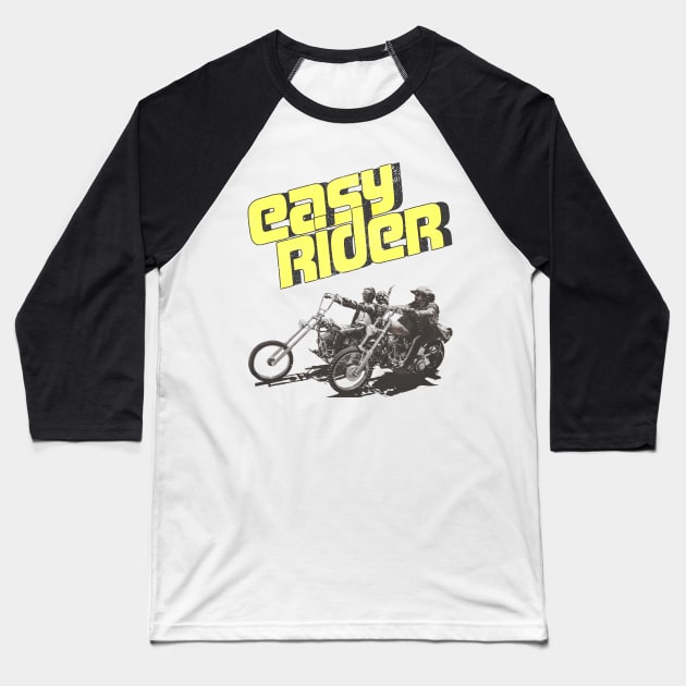 Easy Rider Born To Be Wild Baseball T-Shirt by darklordpug